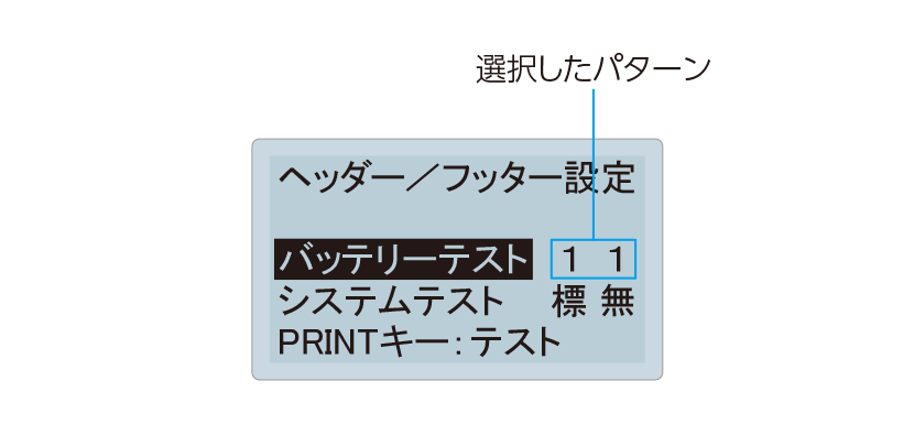 ヘッダー/フッター設定