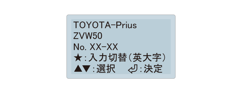 LCD表示