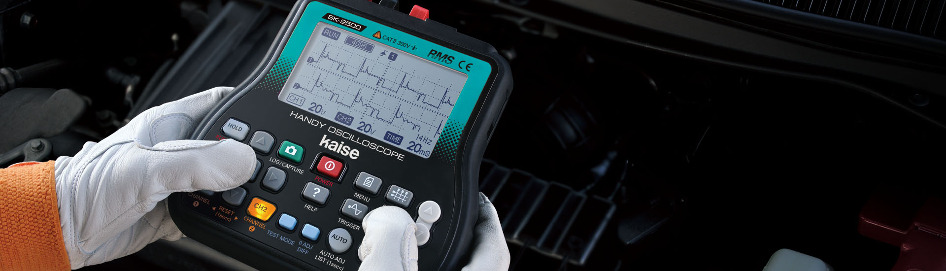 SK-2500 Oscilloscope for Automotive/Motorcycle