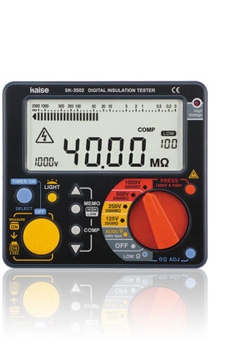 SK-3502 デジタル絶縁抵抗計｜カイセ株式会社｜自動車整備用計測器