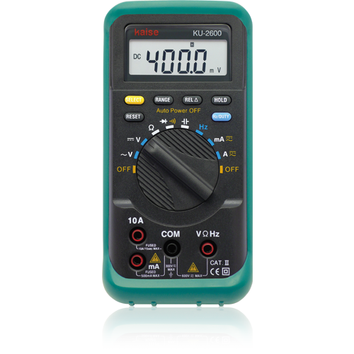 KU-2600 デジタルマルチメーター|カイセ株式会社|自動車整備用 KU-2600 デジタルマルチメーター|カイセ株式会社|自動車整備用
